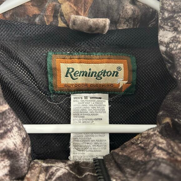 Remington Outdoor Camo Hunting Jacket Men’s Medium Break-Up Pattern – Read - Picture 8 of 8